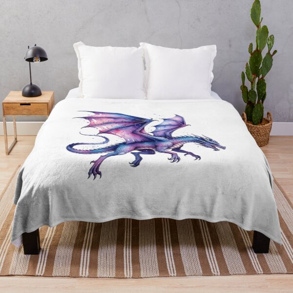 Item preview, Galaxy Watercolor Dragon #2 designed and sold by rendigart.
