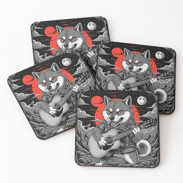 Item preview, Rockstar Shiba at Midnight designed and sold by dreephic22.