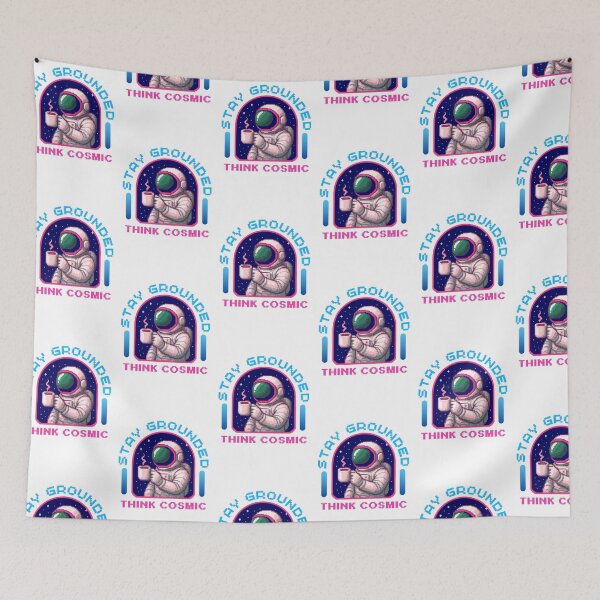 Item preview, Stay Grounded, Think Cosmic designed and sold by JeloArt.