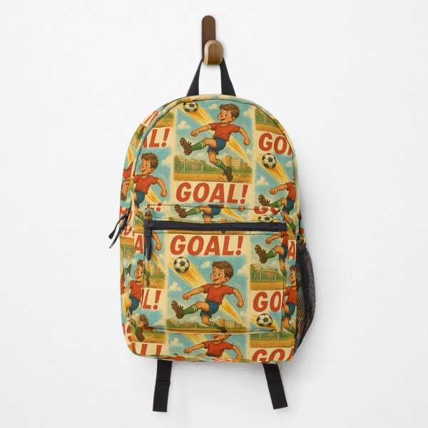 Item preview, Comet Goal – Vintage Football Poster designed and sold by Boldolka.