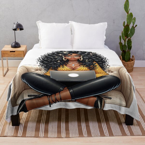 Artikelvorschau, Modernes ästhetisches Design für schwarze Mädchen entworfen und verkauft von Lulunza.
