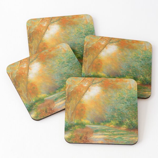Item preview, Autumn Path Behind Ashford Castle, Ireland designed and sold by Highland Ink.