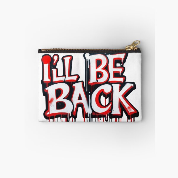 Item preview, "I'll Be Back" Terminator Fan Art Graphic T-Shirt designed and sold by WovennDesigns.