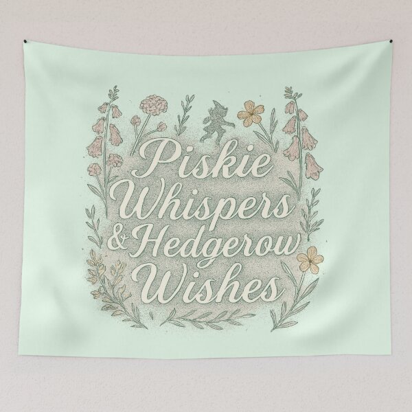 Item preview, Piskie whispers and hedgerow wishes designed and sold by PiskieChicGifts.