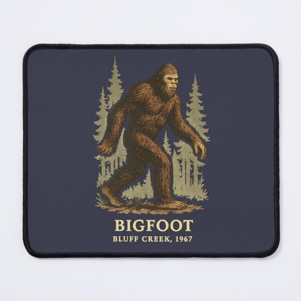 Item preview, Bigfoot - Bluff Creek 1967 | Hatching illustration designed and sold by SlatoMato.