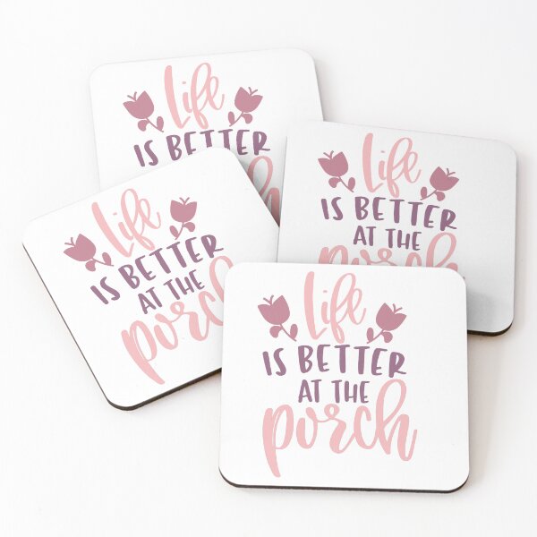 Item preview, Life Is Better at the Porch designed and sold by artcultreone.