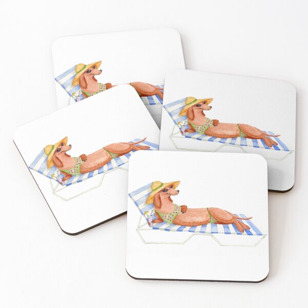 Item preview, Relaxed dachshund designed and sold by Bloomingblushes.