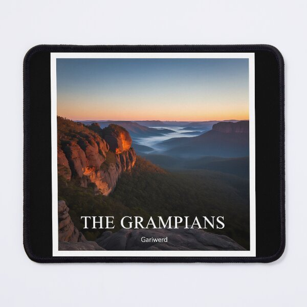 Item preview, The Grampians Sunrise: An Epic Painting of The Balconies designed and sold by Digital Dreams Arts.