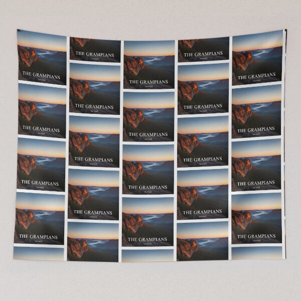 Item preview, The Grampians Sunrise: An Epic Painting of The Balconies designed and sold by Digital Dreams Arts.