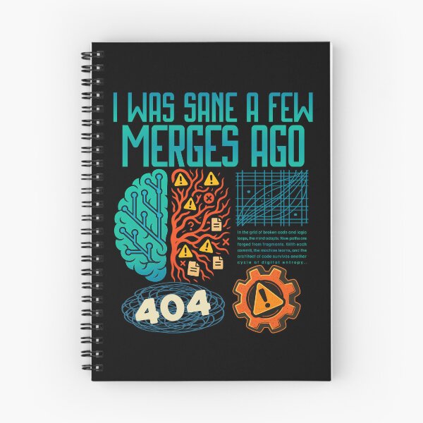 Item preview, I Was Sane A Few Merges Ago designed and sold by Belarte.shop.