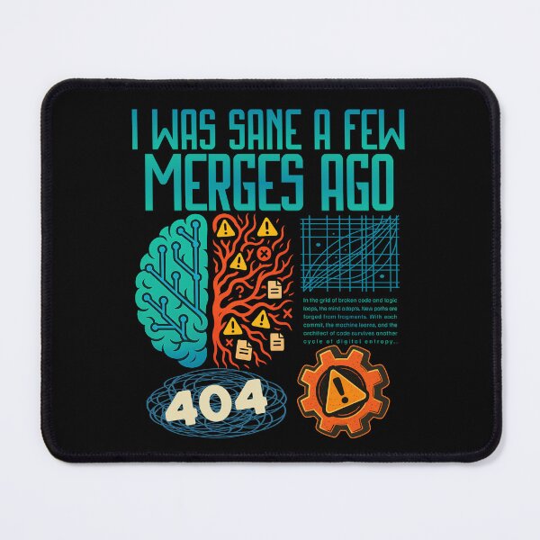 Item preview, I Was Sane A Few Merges Ago designed and sold by Belarte.shop.