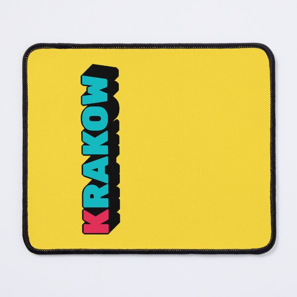 Item preview, Krakow Typography Polish City Word Art designed and sold by ArtsyExplorer.