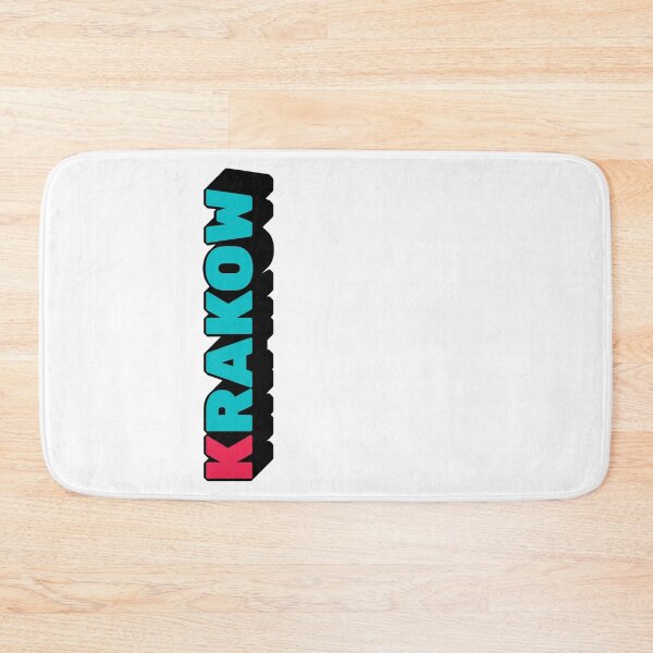 Item preview, Krakow Typography Polish City Word Art designed and sold by ArtsyExplorer.