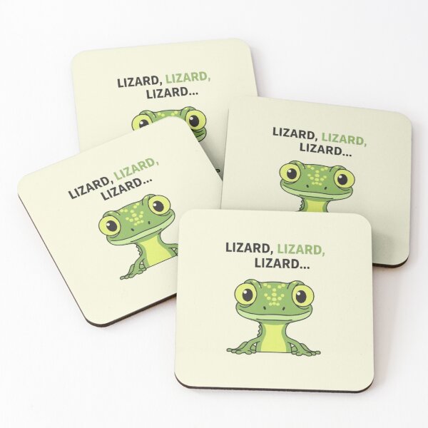 Item preview, Elio Lizard Meme Peeking Gaze designed and sold by Amelia Design.