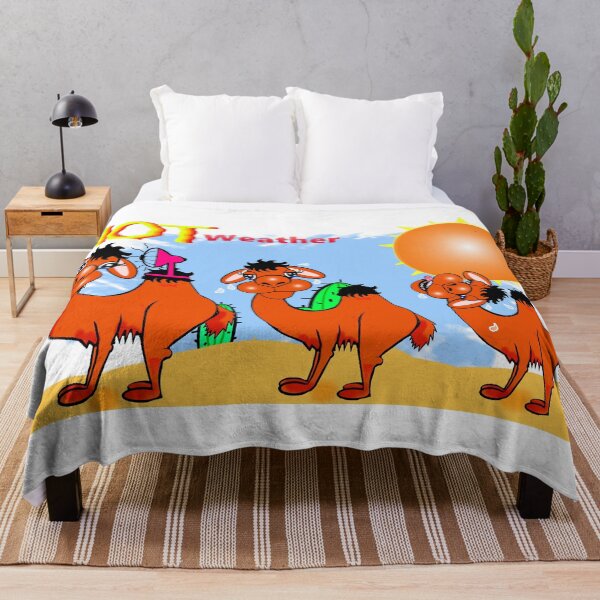 Item preview, Funny camels are enjoying the hot weather. designed and sold by Shirley cute art .