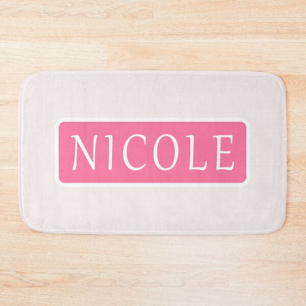 Item preview, Nicole Girls Name designed and sold by Jeallan Designs.