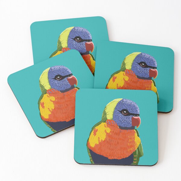 Item preview, Rainbow Lorikeet  designed and sold by Yorkshire Gum Art Studio.