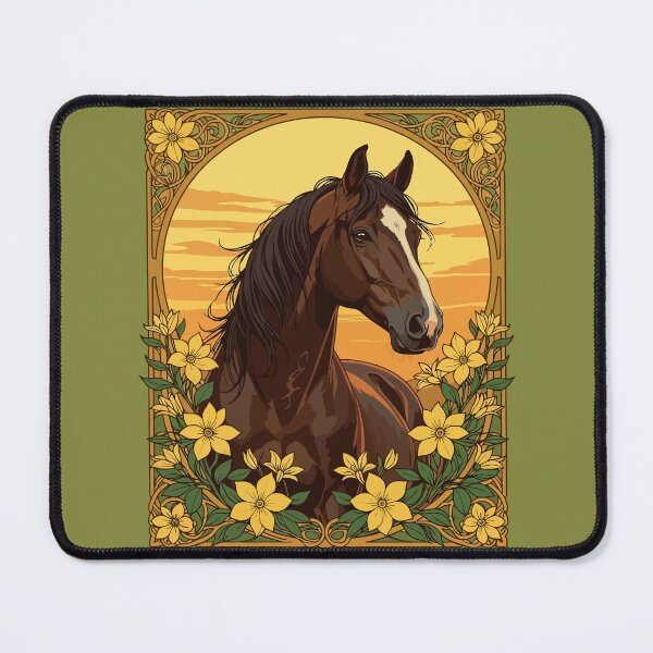 Item preview, The Marsh Tacky Surrounded By Yellow Jasmine Flowers designed and sold by taiche.