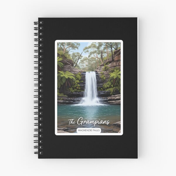Item preview, MacKenzie Falls: A Natural and Refreshing Grampians Illustration designed and sold by Digital Dreams Arts.