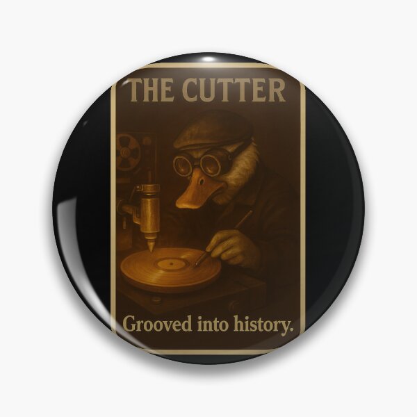 Item preview, The Cutter Duck Vintage Vinyl Poster Parody Design designed and sold by TeeTimeTreasure.