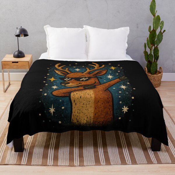 Item preview, Dabbing Deer Funny Holiday designed and sold by DemureArtsy.