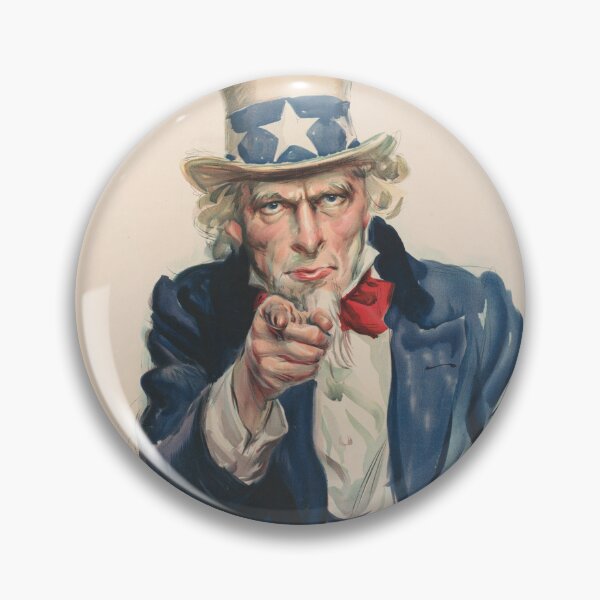 Item preview, I Want You for U.S. Army Poster | Uncle Sam WWI Recruitment Wall Art | Vintage Military Print designed and sold by neildoch.