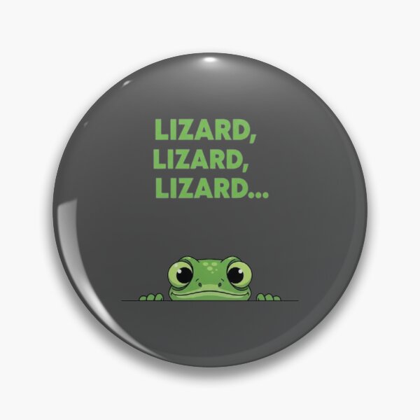 Item preview, Elio Lizard Meme Peeking Head designed and sold by Amelia Design.