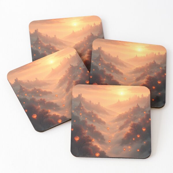 Item preview, Lanterns of the Enchanted Valley designed and sold by oanaunciuleanu.