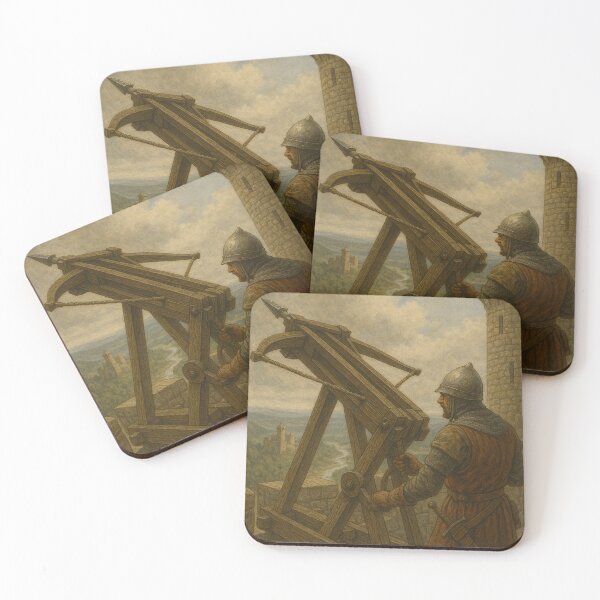 Item preview, Medieval Knight with Catapult designed and sold by photoparadise22.