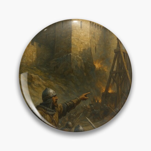 Item preview, Medieval Castle Under Siege designed and sold by photoparadise22.