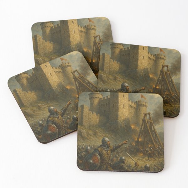 Item preview, Medieval Castle Under Siege designed and sold by photoparadise22.