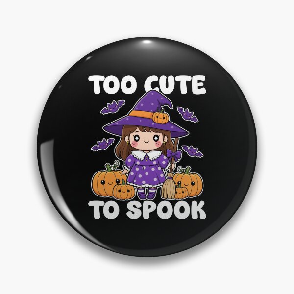 Item preview, TOO CUTE TO SPOOK - WITCH HALLOWEEN designed and sold by KEF Custom.