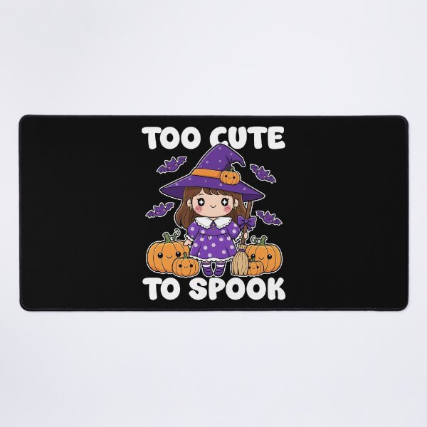 Item preview, TOO CUTE TO SPOOK - WITCH HALLOWEEN designed and sold by KEF Custom.