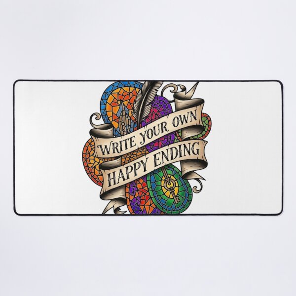 Item preview, WRITE YOUR OWN HAPPY ENDING designed and sold by likbatonboot.
