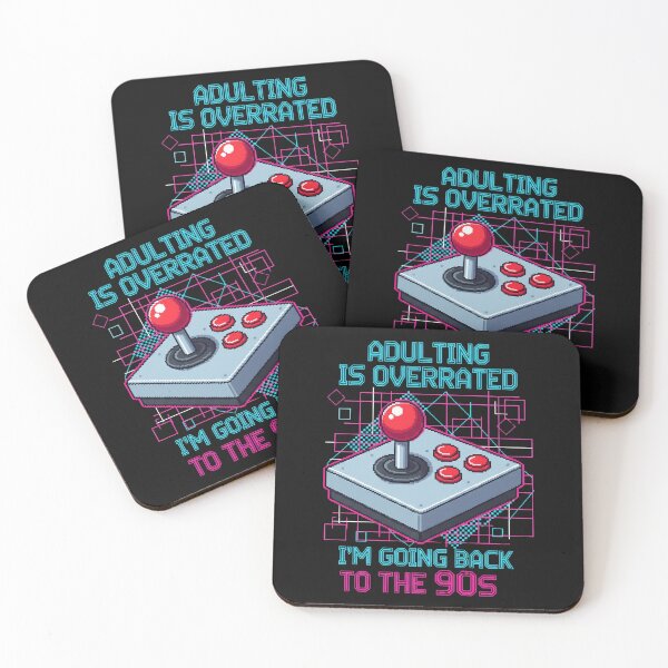 Item preview, Adulting is Overrated, I'm Going Back to the 90s designed and sold by KunoKR.