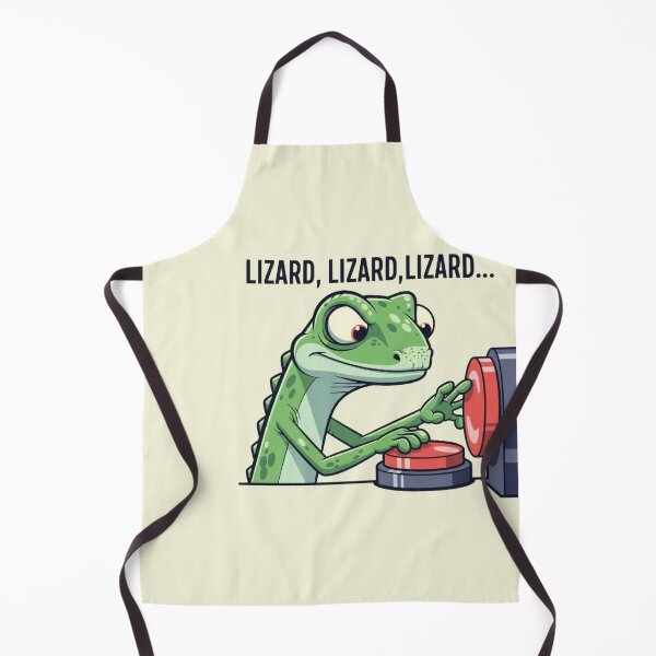 Item preview, Elio Lizard Meme Button Presser designed and sold by Amelia Design.