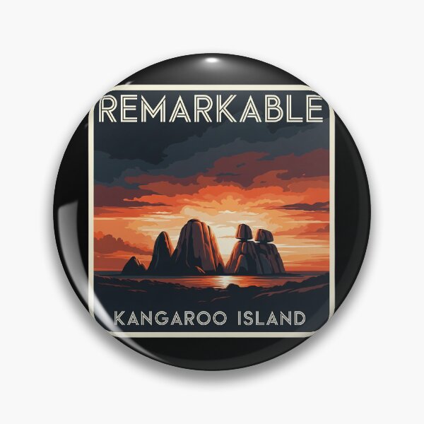 Item preview, Remarkable Rocks: A Powerful and Minimalist Kangaroo Island Art designed and sold by Digital Dreams Arts.