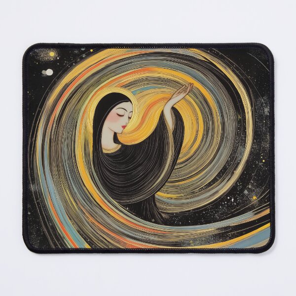 Item preview, A beautiful design of Mary mother of Jesus in a Qajar art style. designed and sold by HEMRO.