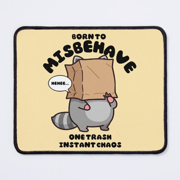 Item preview, Born To Misbehave. One Trash. Instant Chaos designed and sold by The magic  Yellow bus.
