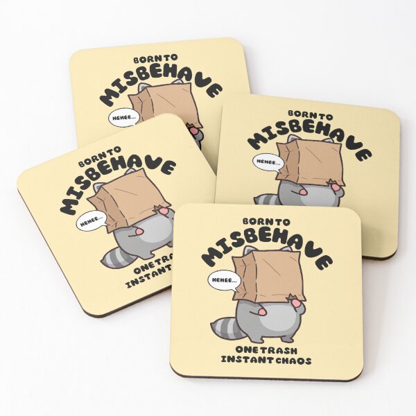 Item preview, Born To Misbehave. One Trash. Instant Chaos designed and sold by The magic  Yellow bus.