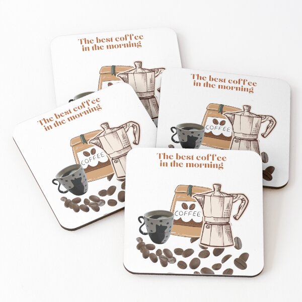 Item preview, The Best Coffee In The Morning. designed and sold by Dinasshop.