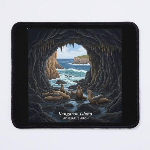 Item preview, Admiral's Arch, Kangaroo Island: A Detailed Nature Illustration designed and sold by Digital Dreams Arts.