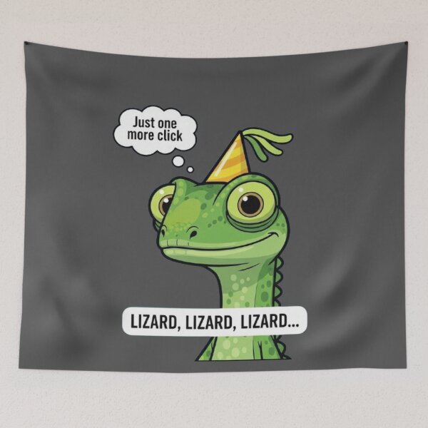 Item preview, Elio Lizard Meme Party Hat designed and sold by Amelia Design.