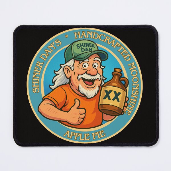 Item preview, SHINER DAN'S HANDCRAFTED MOONSHINE designed and sold by CDub-Designs.