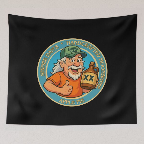 Item preview, SHINER DAN'S HANDCRAFTED MOONSHINE designed and sold by CDub-Designs.