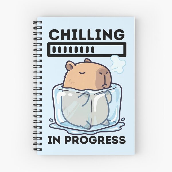 Item preview, Chilling In Progress - Capybara designed and sold by The magic  Yellow bus.
