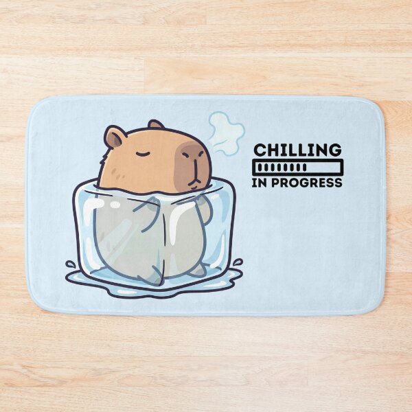 Item preview, Chilling In Progress - Capybara designed and sold by The magic  Yellow bus.