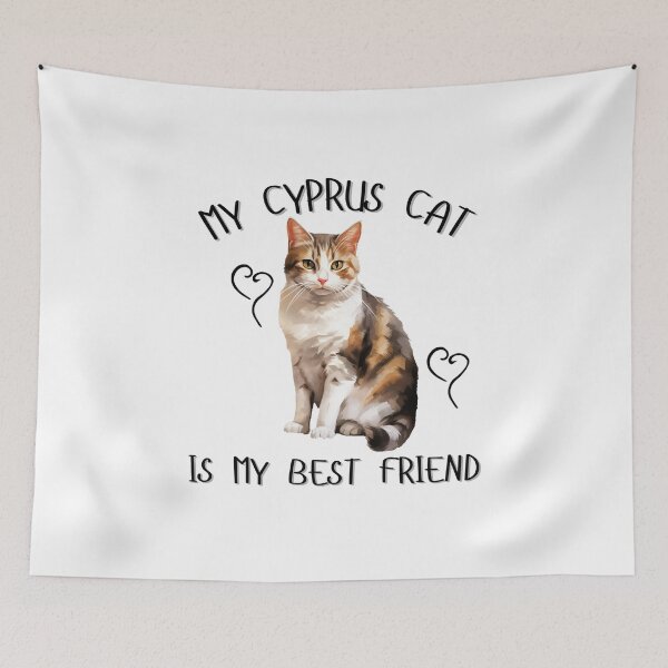 Item preview, My Cyprus Cat Is My Best Friend designed and sold by Viikis.
