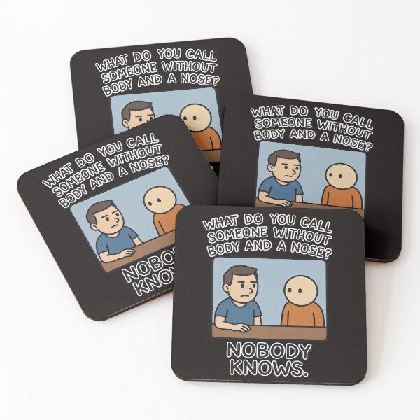 Item preview, Nobody Knows – Funny Dad Joke Meme T-Shirt designed and sold by Punny Graves.
