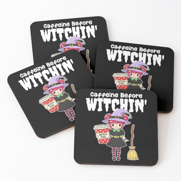 Item preview, CAFFEINE BEFORE WITCHIN' - WITCH HALLOWEEN designed and sold by KEF Custom.